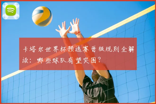 卡塔尔世界杯预选赛晋级规则全解读：哪些球队有望突围？