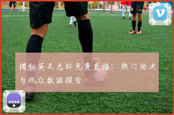 揭秘英足总杯免费直播：热门场次与观众数据报告